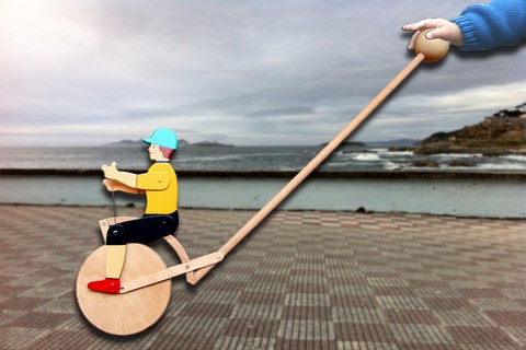 Jouet à pousser